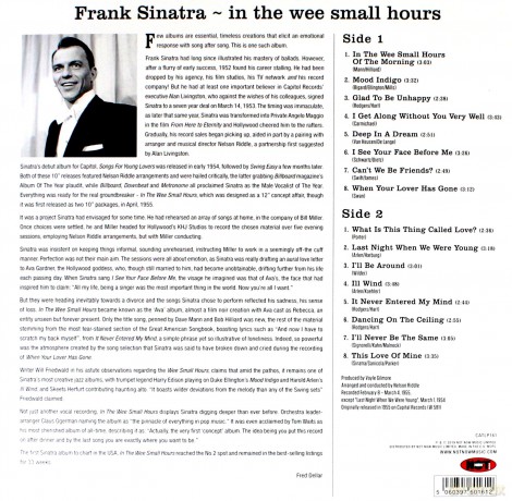 Frank Sinatra: In The Wee Small Hours [Winyl]