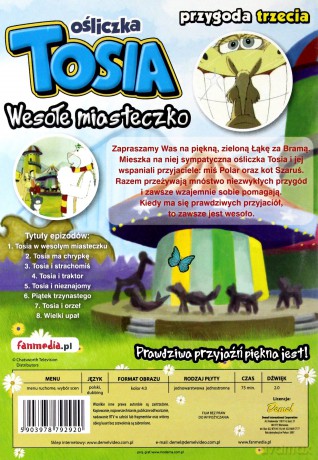 Ośliczka Tosia - Wesołe miasteczko [DVD]