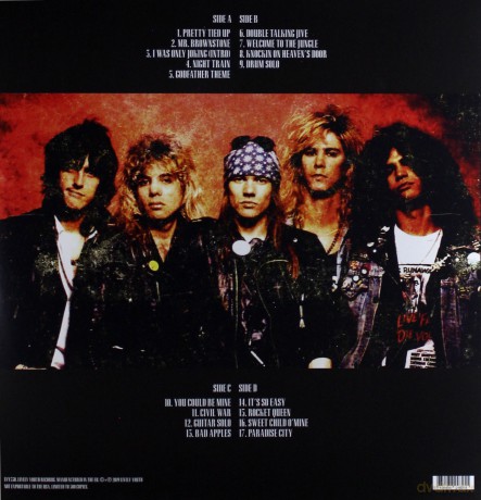 Guns N' Roses: Live At Maracana Stadium. Rio De Janeiro. Brazil. January 23rd 1991 - Rede Globo (Rede Tv) [2xWinyl]