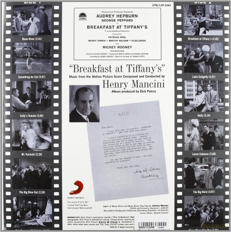 Henry Mancini: Breakfast At Tiffany's [Winyl]