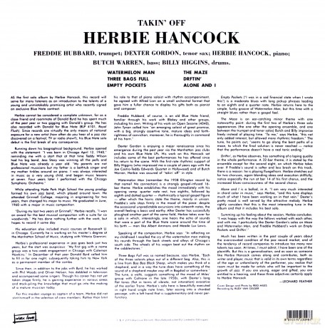 Herbie Hancock: Takin' Off [Winyl]