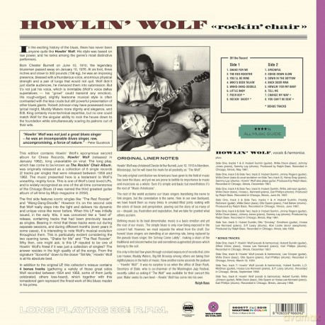 Howlin' Wolf: Rockin' Chair (Limited) (Transparent Purple) [Winyl]