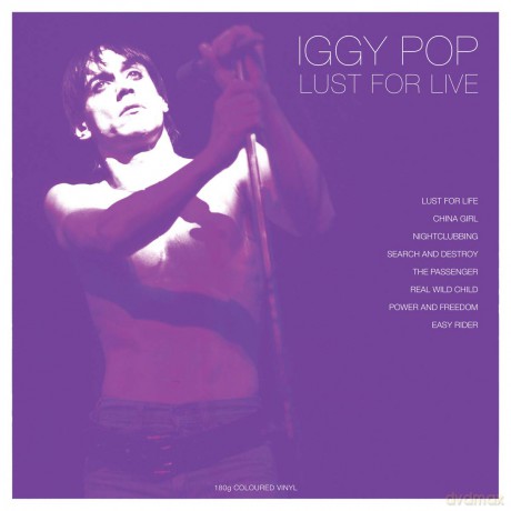 Iggy Pop: Lust For Live (White) [Winyl]