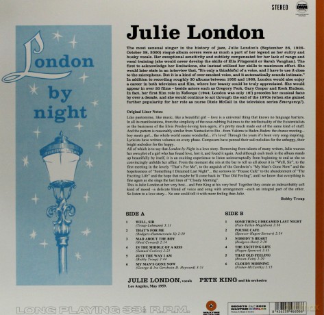 Julie London: London By Night (Limited) (Solid Orange) [Winyl]