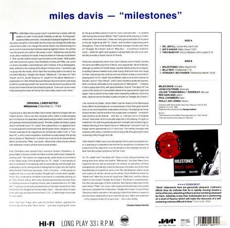 Miles Davis: Milestones [Winyl]