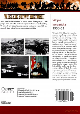 Wielkie Bitwy Historii 14: Wojna koreańska 1950-53 [książka]+[DVD]