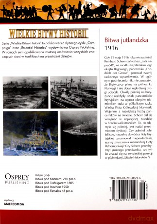 Wielkie Bitwy Historii 16: Bitwa jutlandzka 1916 r. Największa bitwa morska I wojny światowej [książka]+[DVD]