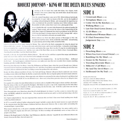 Robert Johnson: King Of The Delta Blues Singers [Winyl]