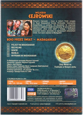 Boso Przez Świat: Madagaskar - Wojciech Cejrowski [DVD]
