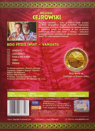 Boso Przez Świat: Vanuatu - Wojciech Cejrowski [DVD]