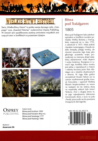 Wielkie Bitwy Historii 18: Bitwa pod Trafalgarem 1805 r.  [książka]+[DVD]