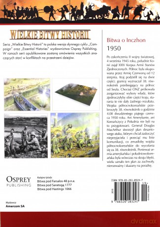 Wielkie Bitwy Historii 19: Bitwa pod Inczhon 1950 r. [książka]+[DVD]