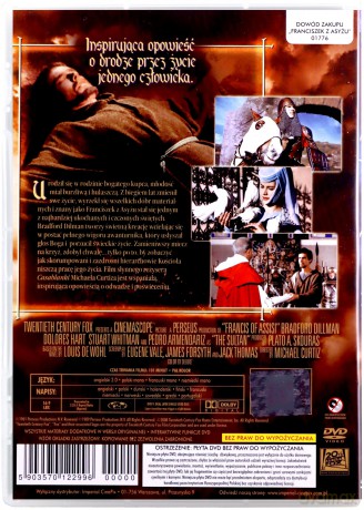 Franciszek z Asyżu (polski lektor) [DVD]