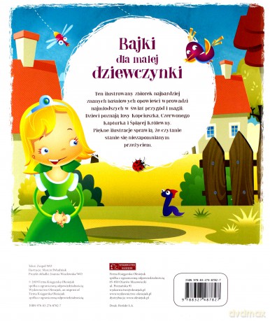 Bajki dla małej dziewczynki [KSIĄŻKA]