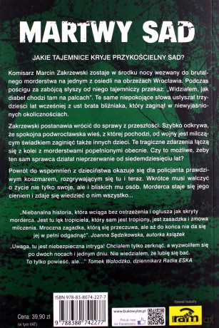 Cienie przeszłości (Tom 1) Martwy sad - Mieczysław Gorzka [KSIĄŻKA]