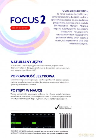 Focus 2 2ed. ćwiczenie A2+/B1 + Online Practice - Daniel Brayshaw, Dean Russell, Bartosz Michałowski [KSIĄŻKA]