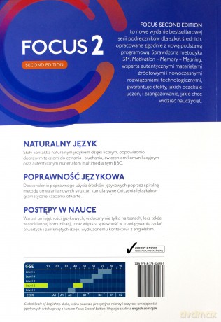 Focus 2 2ed. podręcznik A2+/B1 + Digital Resources [KSIĄŻKA]