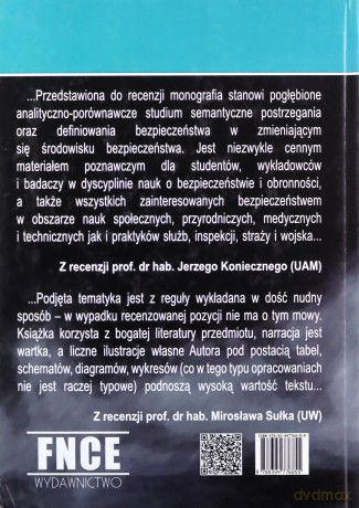 Formułowanie kategorii pojęciowej bezpieczeństwa - Jerzy Stańczyk [KSIĄŻKA]