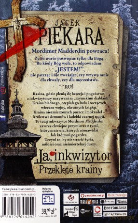 Ja, inkwizytor. Przeklęte krainy - Jacek Piekara [KSIĄŻKA]