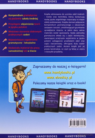 Język angielski. Gramatyka dla uczniów szkoły średnich - Maciej Matasek [KSIĄŻKA]