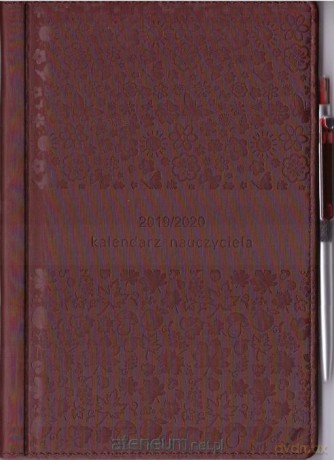 Kalendarz nauczyciela 2019/2020 bordo [KALENDARZ]
