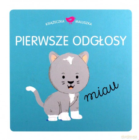 Książeczka maluszka. Pierwsze odgłosy [KSIĄŻKA]