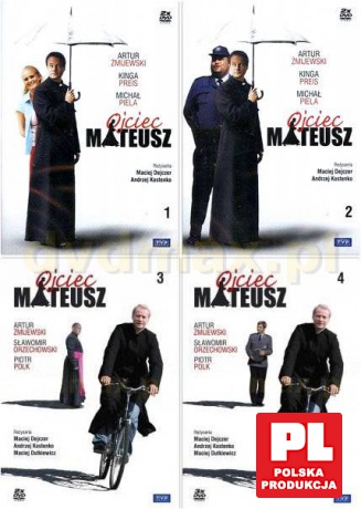 Ojciec Mateusz seria 1+2 Pakiet [9DVD]