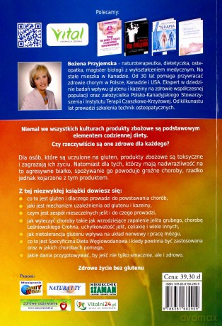Niebezpieczne zboża. Groźny gluten - Bożena Przyjemska [KSIĄŻKA]