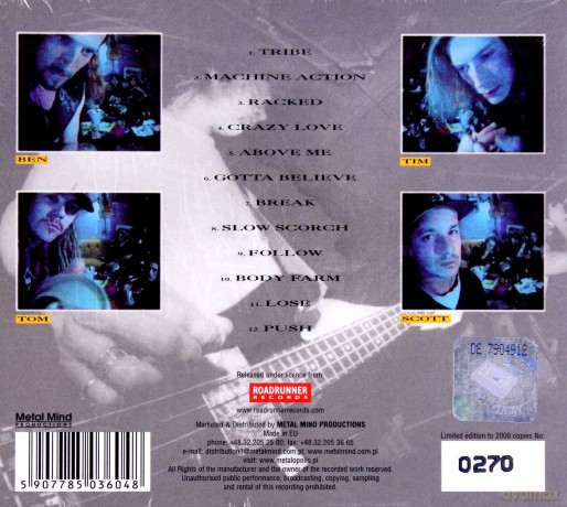 Gruntruck: Inside Yours + Push (Remastered+2 Bonus Tracks) (digipack) [2CD]
