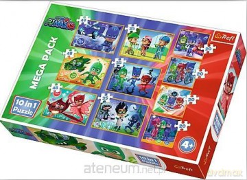 TREFL 10w1 Dzielni Pidżamersi [PUZZLE]