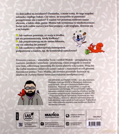 Ziarna, pestki, orzechy, czyli te niesamowite - Szymon Jastrzębowski [KSIĄŻKA]
