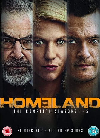 Homeland Season 1-5 [BOX] [20DVD]