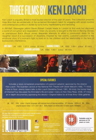 Ken Loach Collection [3DVD]