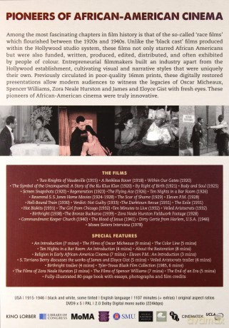 Pioneers of African-American Cinema [BOX] [5DVD]