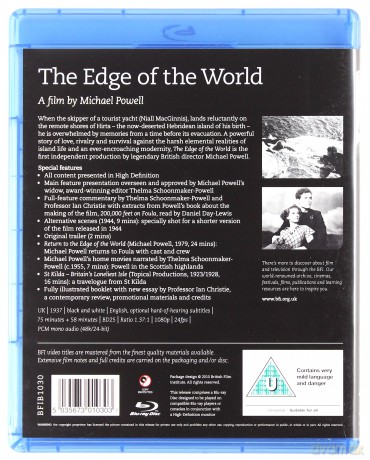The Edge of the World [Blu-Ray]