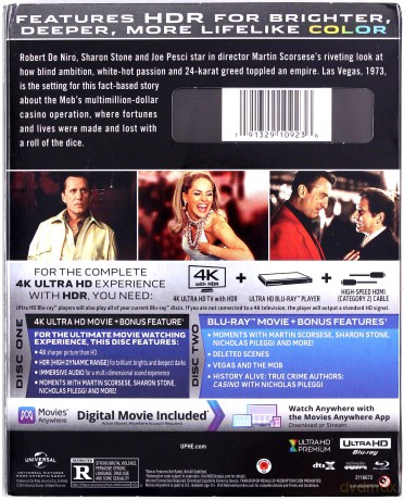 Casino (Kasyno) [Blu-Ray 4K]+[Blu-Ray]