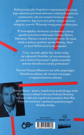 Zakazana historia filozofów. Niestoicka powieść stoika. - Tomasz Mazur [KSIĄŻKA]