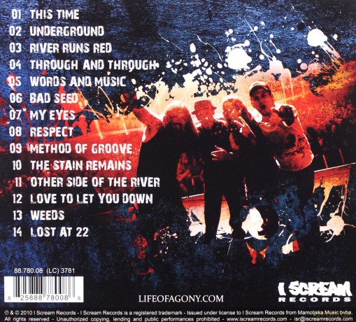 Life Of Agony: 20 Years Strong: River Runs Red Live In Brussels (Digipack) [CD]+[DVD]