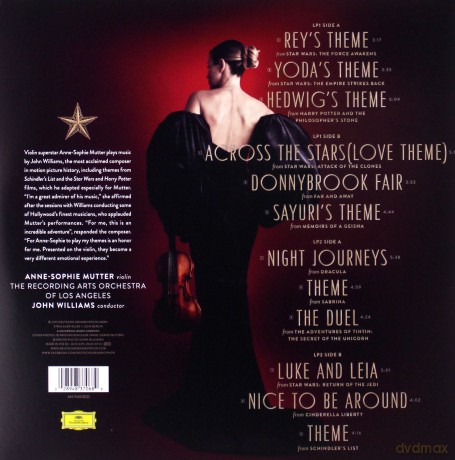 Anne-Sophie Mutter: Across The Stars [2xWinyl]