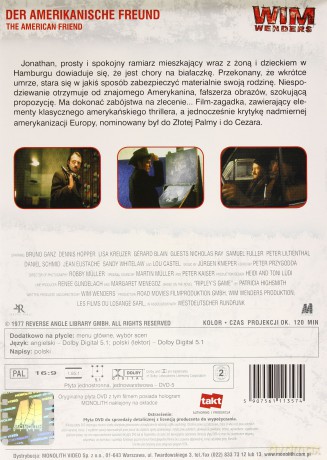 Amerykański przyjaciel [DVD]