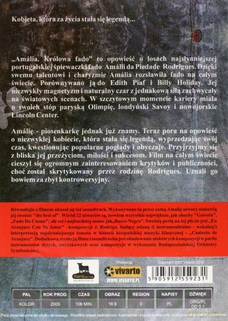 Amalia. Królowa Fado [DVD]