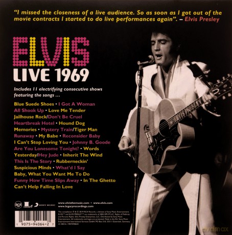Elvis Presley: Live 1969 [11xCD]