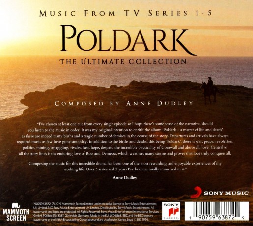 Poldark - The Ultimate Collection soundtrack [3CD]