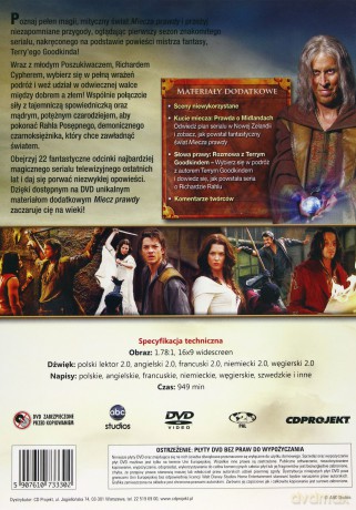 Miecz Prawdy sezon 1 [BOX] [6DVD]