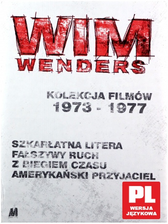 Wim Wenders (Lata 1973-1977): Szkarłatna litera / Fałszywy ruch / Z biegiem czasu / Amerykański przyjaciel [BOX] [4DVD]
