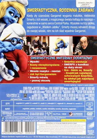 Smerfy film pełnometrażowy [DVD]