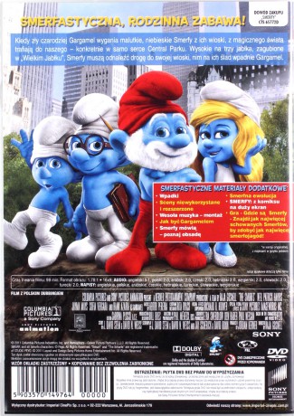 Smerfy film pełnometrażowy [DVD]
