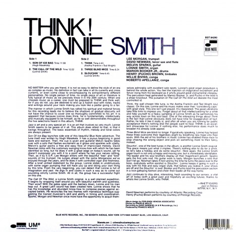 Lonnie Smith: Think [Winyl]