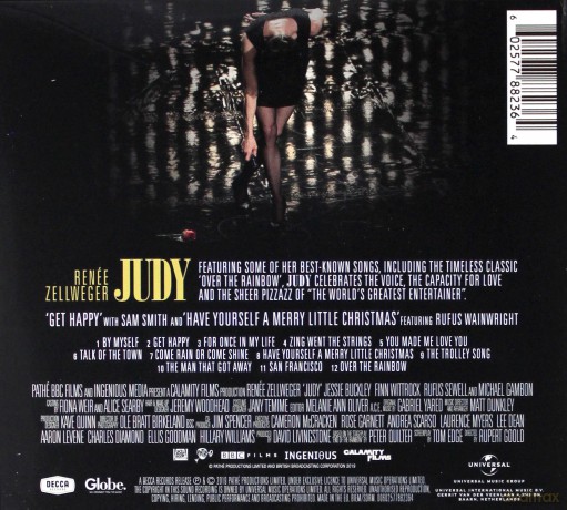 Renee Zellweger: Judy soundtrack [CD]