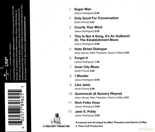 Rodriguez: Cold Fact [CD]